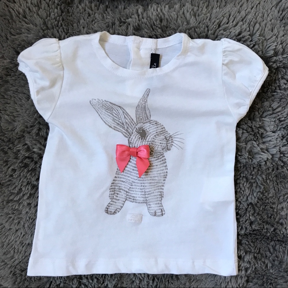 LiLi Gaufrette bunny tee